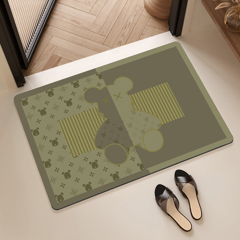 Artistic Cartoon Entrance Mat Bowlift