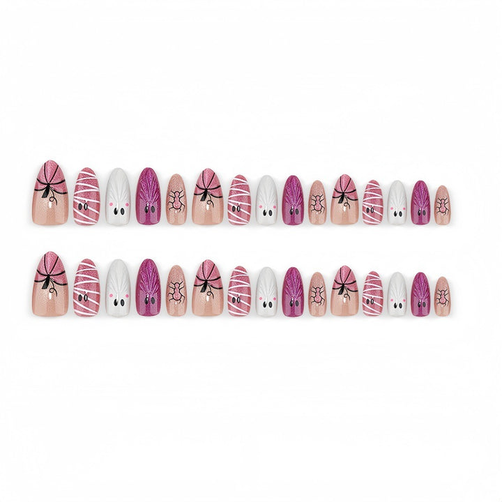 Creative Halloween Art Nails Set Bowlift