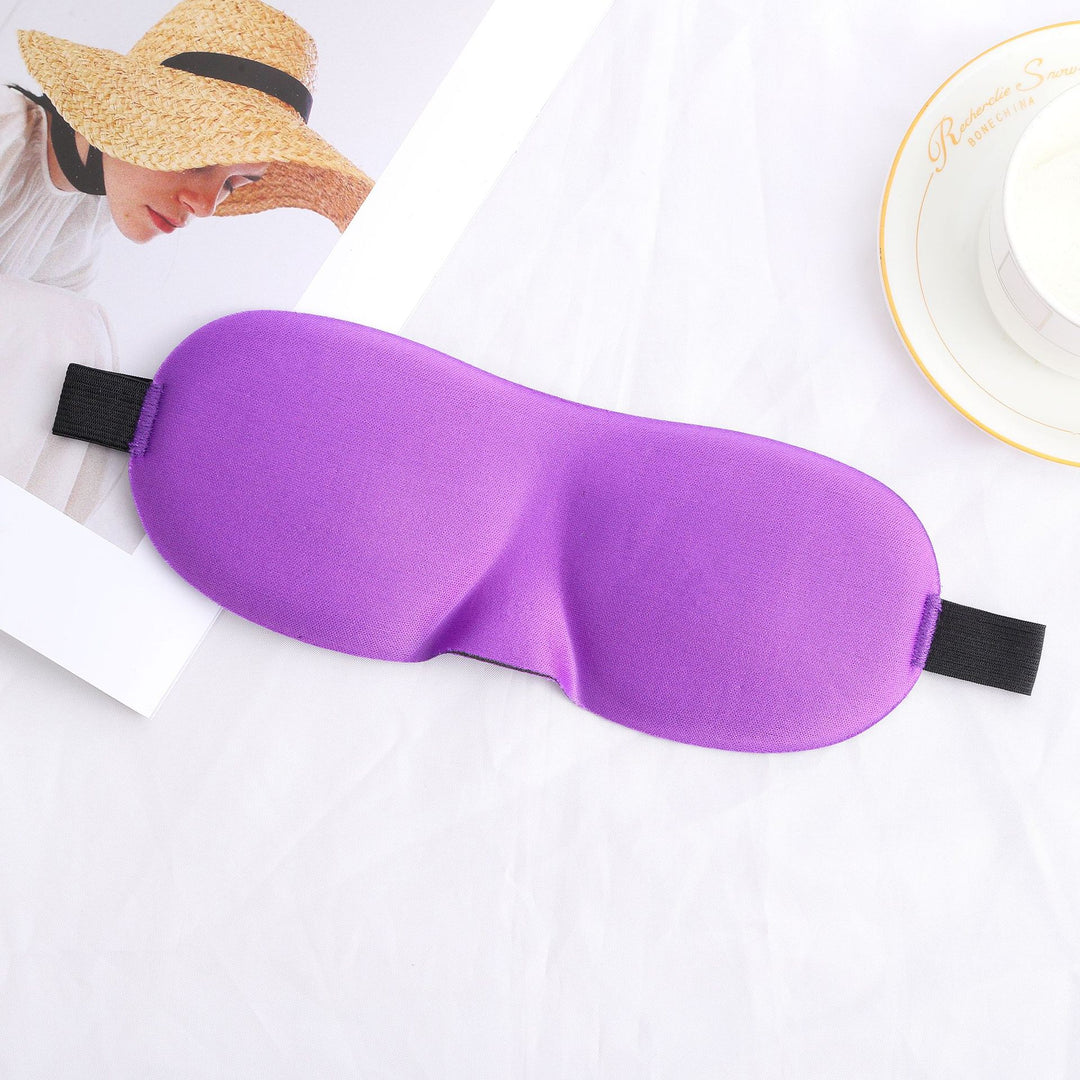 Unisex nan three-dimensional contour eye mask with memory foam, soft nose bridge and adjustable comfort band Bowlift