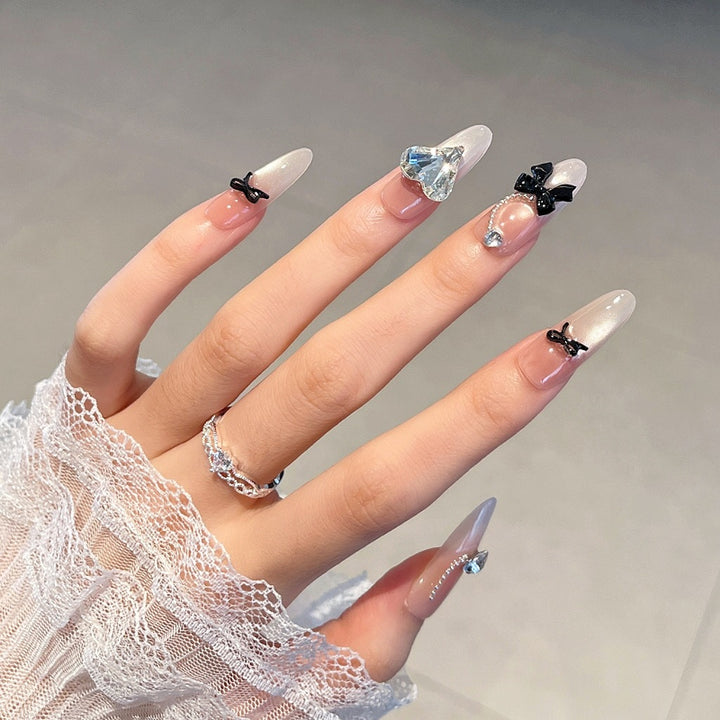 Decorative Press-On Nail Art Extensions Bowlift