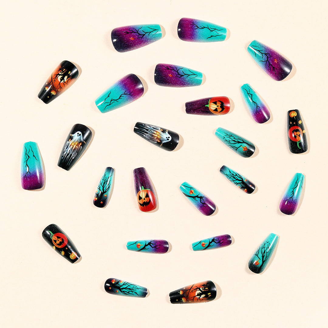 Halloween-Themed 3D Acrylic Nail Art Set Bowlift 1789713451