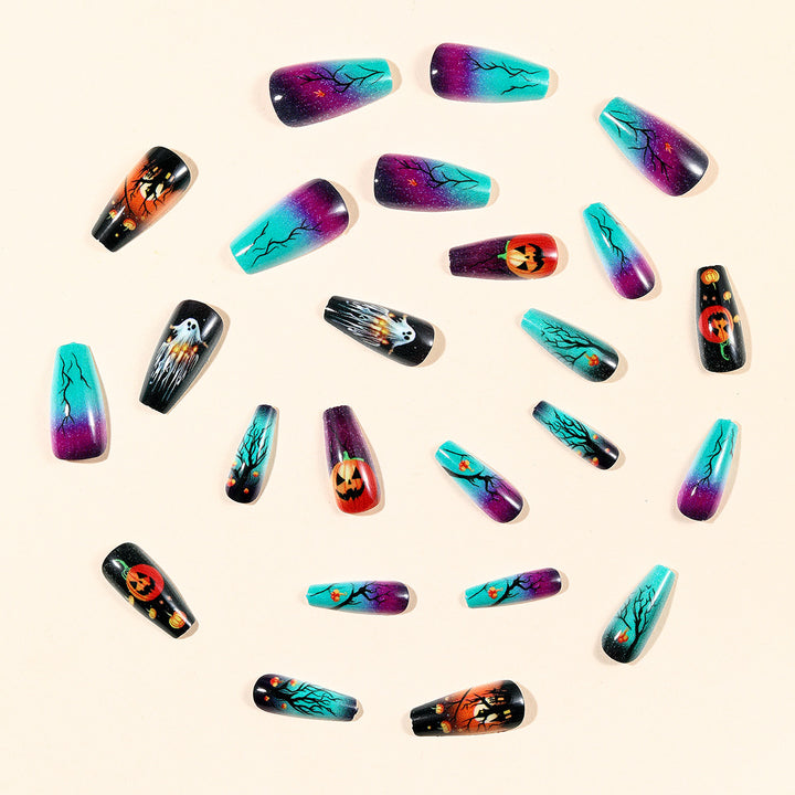 Halloween-Themed 3D Acrylic Nail Art Set Bowlift 1789713451