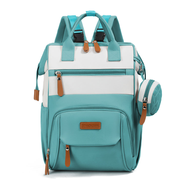 Multi-Pocket Versatile Diaper Backpack Bowlift