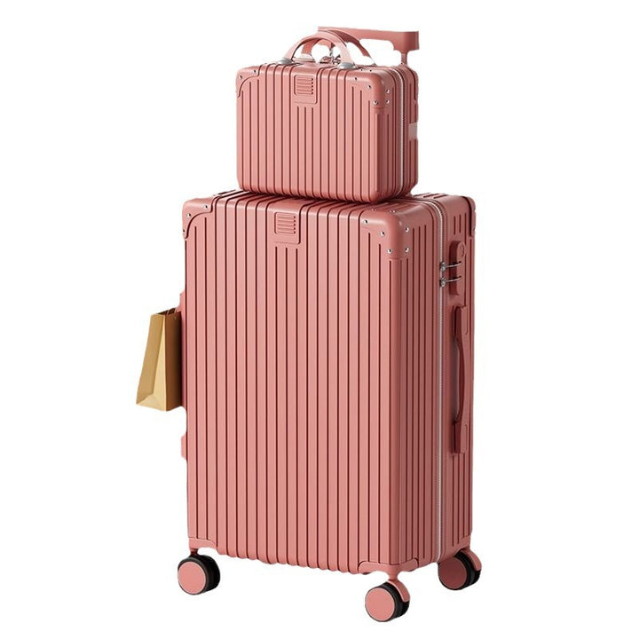 Premium Dual-Compartment Travel Luggage Bowlift