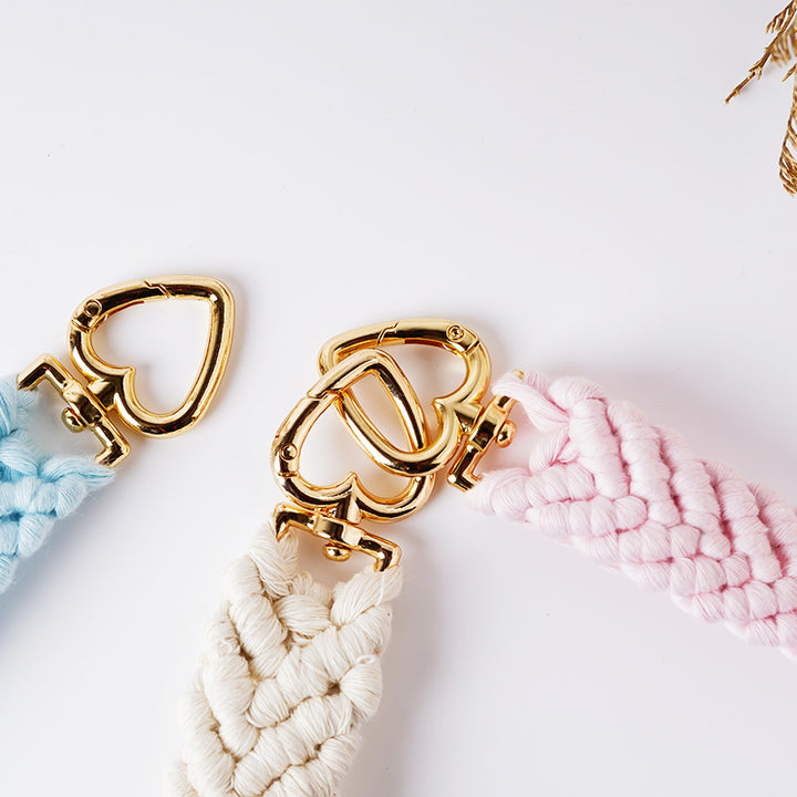 Decorative Macramé Keychain Holder Bowlift