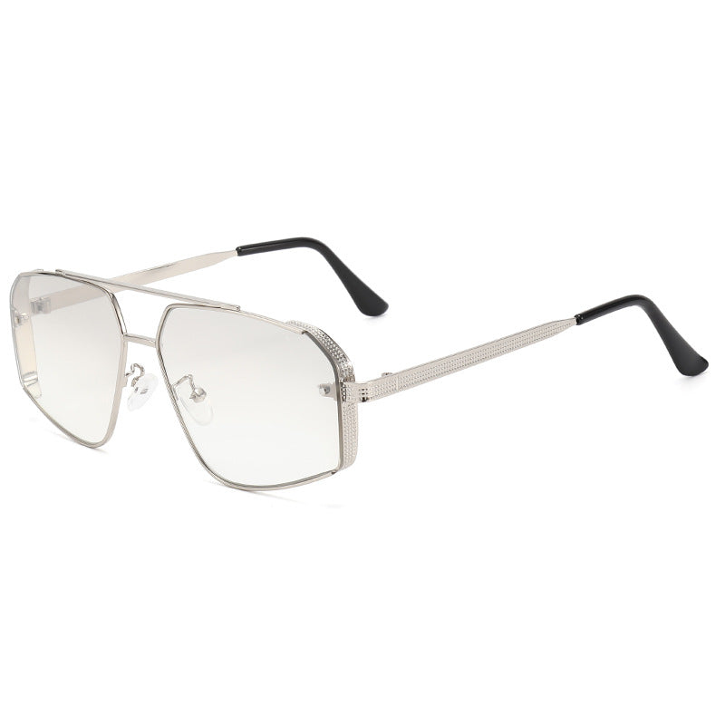 Oversized Geometric Frame Sunglasses Bowlift
