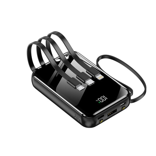 Portable power bank with integrated charging station Bowlift