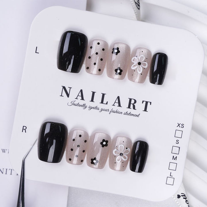 Creative Thematic Press-On Nail Set Bowlift