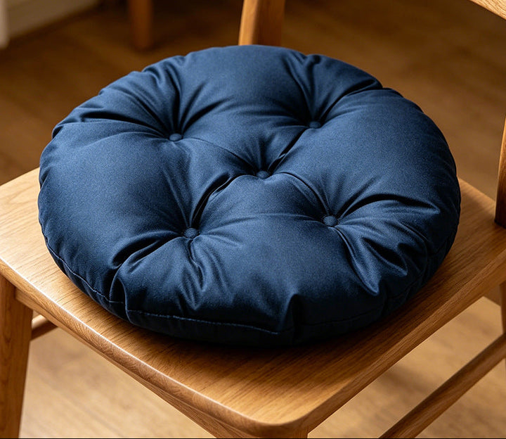 Plush Tufted Chair Cushion Bowlift