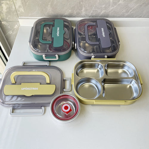 Multi-Compartment Leak-Proof Lunch Box