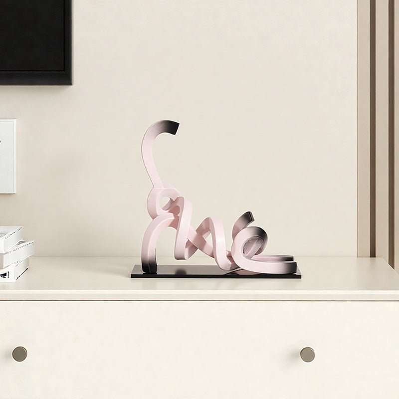 Abstract Decorative Home Sculpture