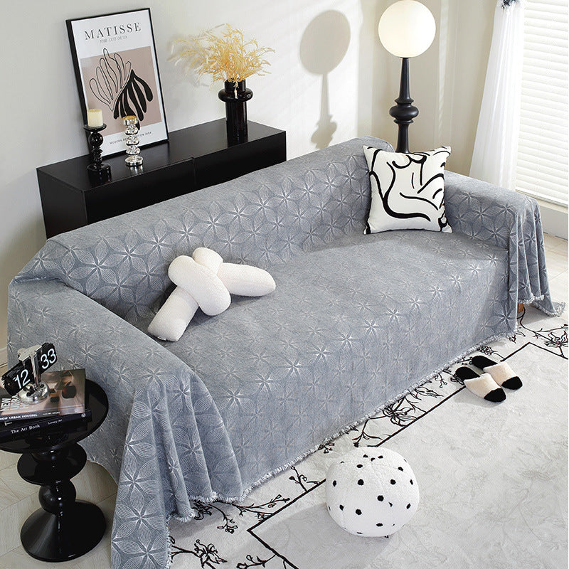 Textured Decorative Sofa Throw Cover