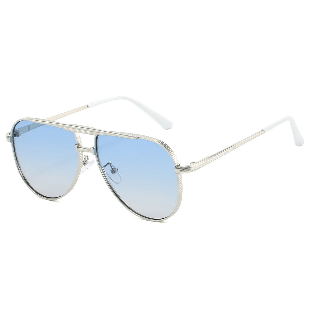 Women Vintage Pilot Sunglasses Bowlift