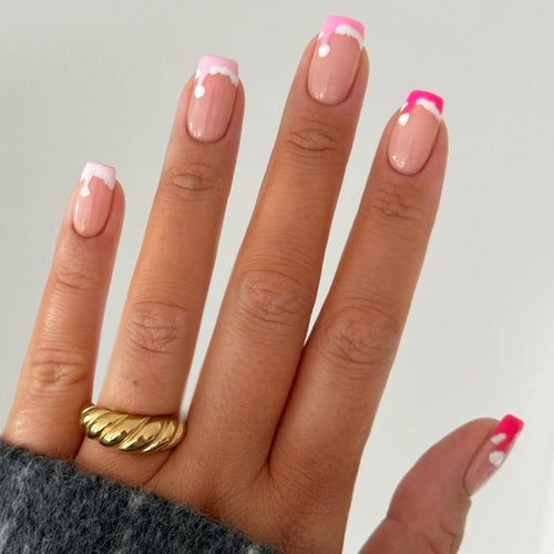 Customizable Festive Press-On Nail Set Bowlift