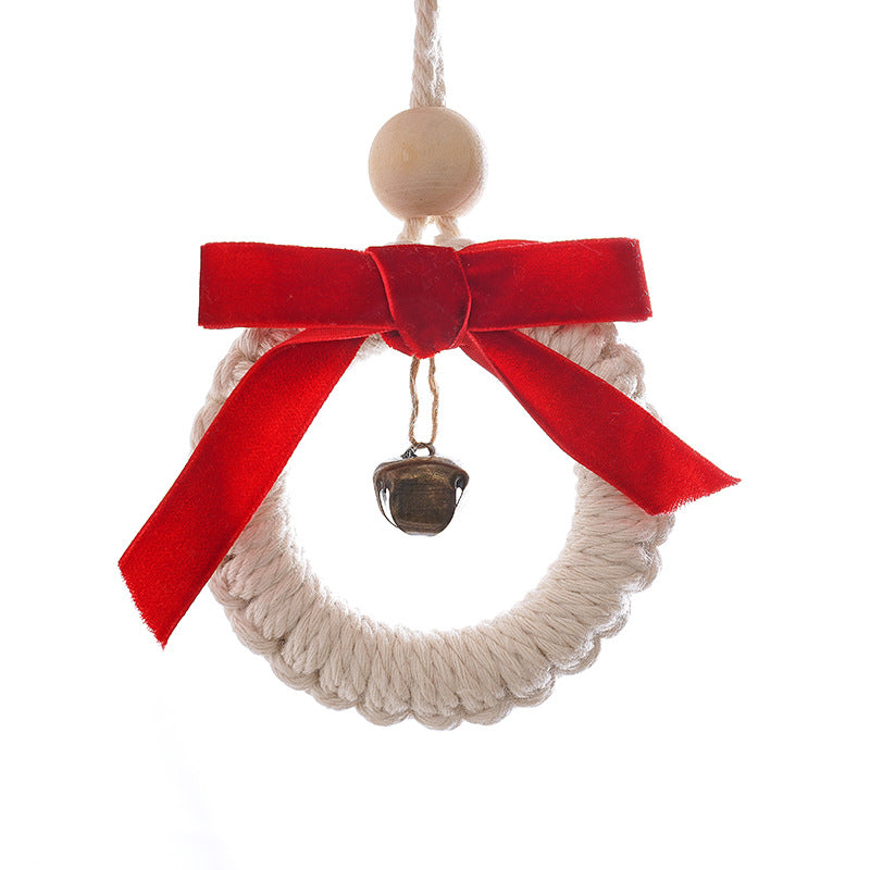 Decorative Macramé Wreath Bowlift
