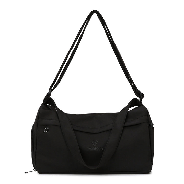 Sporty Shoulder Bag With Multiple Compartments Bowlift