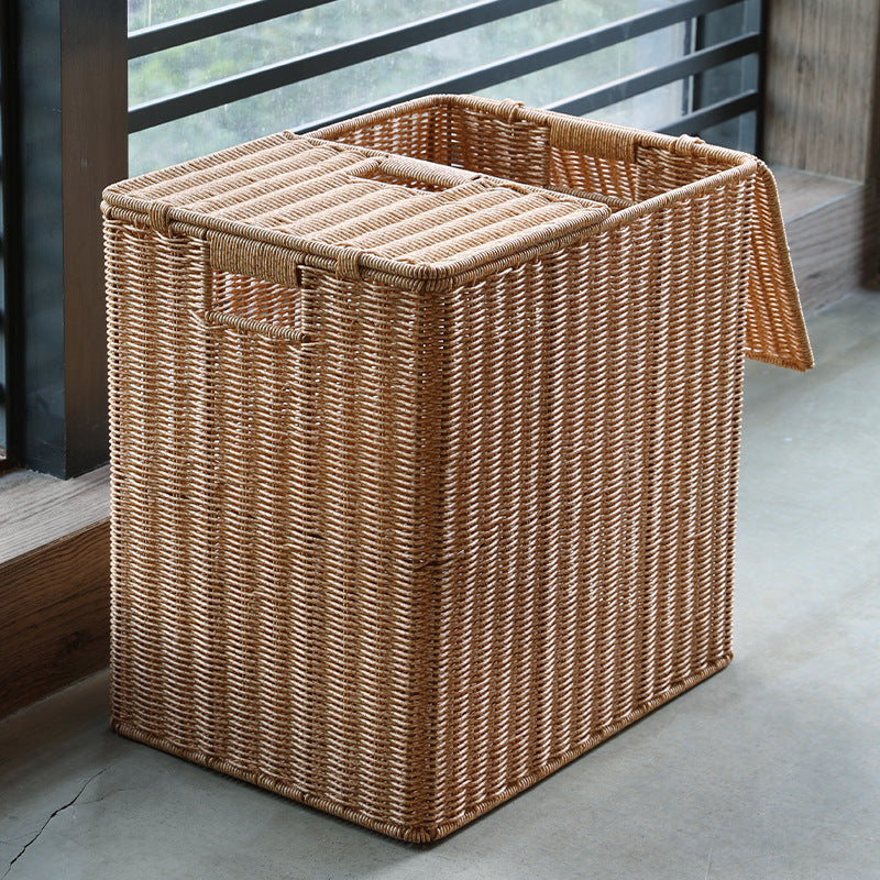 Handcrafted Woven Storage Chest Bowlift
