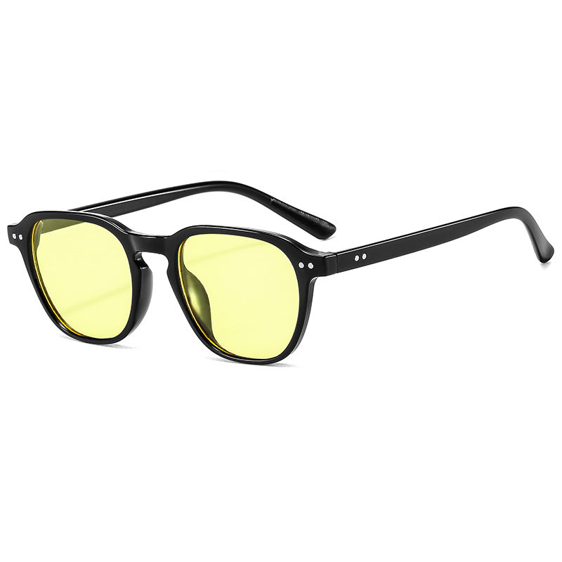 Men's Retro-Inspired Round Sunglasses Bowlift