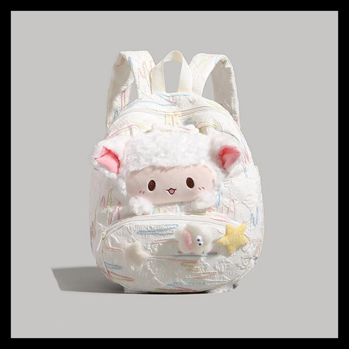 Cute Plush Animal Backpack Bowlift
