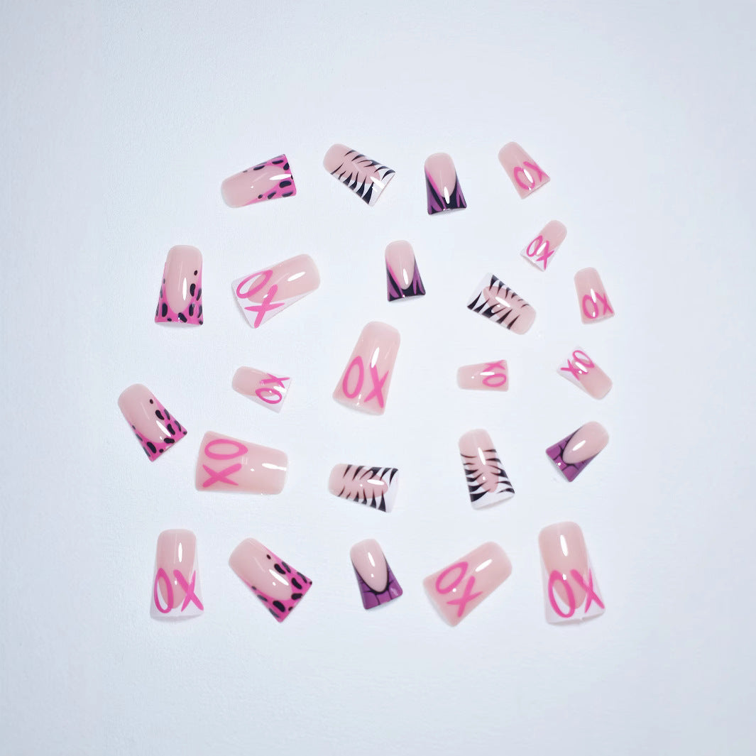 Creative Animal Print Nail Art Enhancements Bowlift