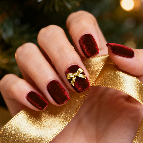 Glamorous Artificial Nail Set Bowlift