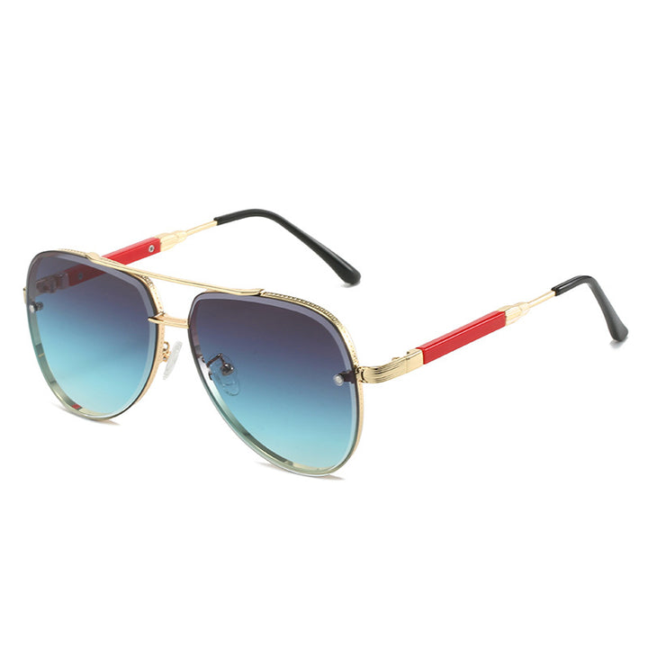 Fashion-Forward Oversized Aviator Sunglasses Bowlift