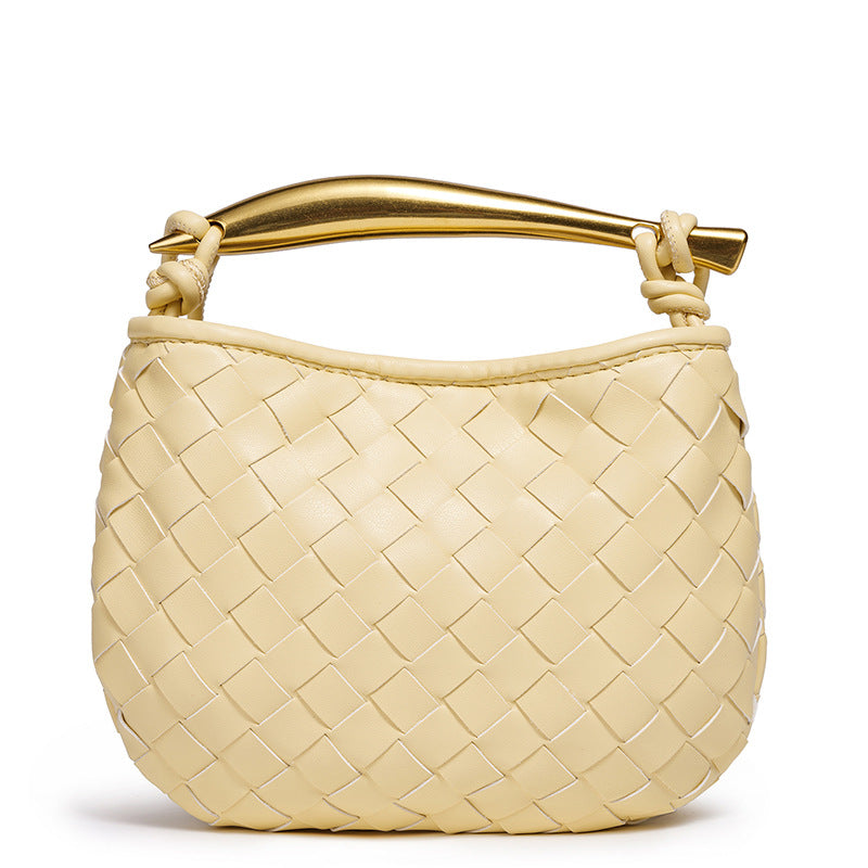 Stylish Woven Handbag Bowlift