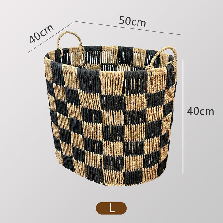 Handwoven storage basket Bowlift