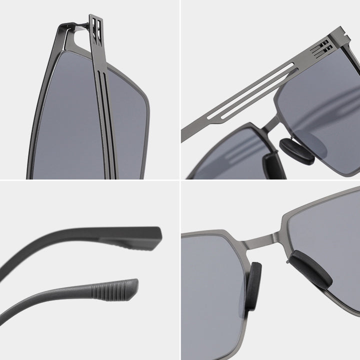 Stylish Polarized Square Sunglasses Bowlift