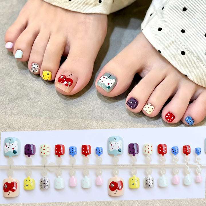 Creative Themed Press-On Nail Collection Bowlift