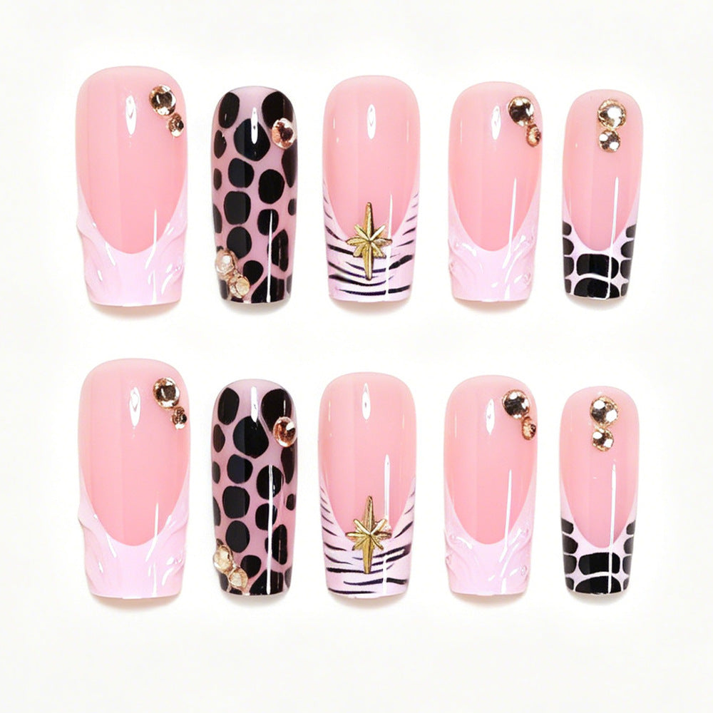Stylish Decorative Press-On Nail Art Tips Bowlift