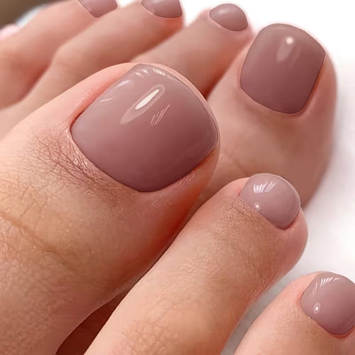 Premium Gel Pedicure Nail Set Bowlift