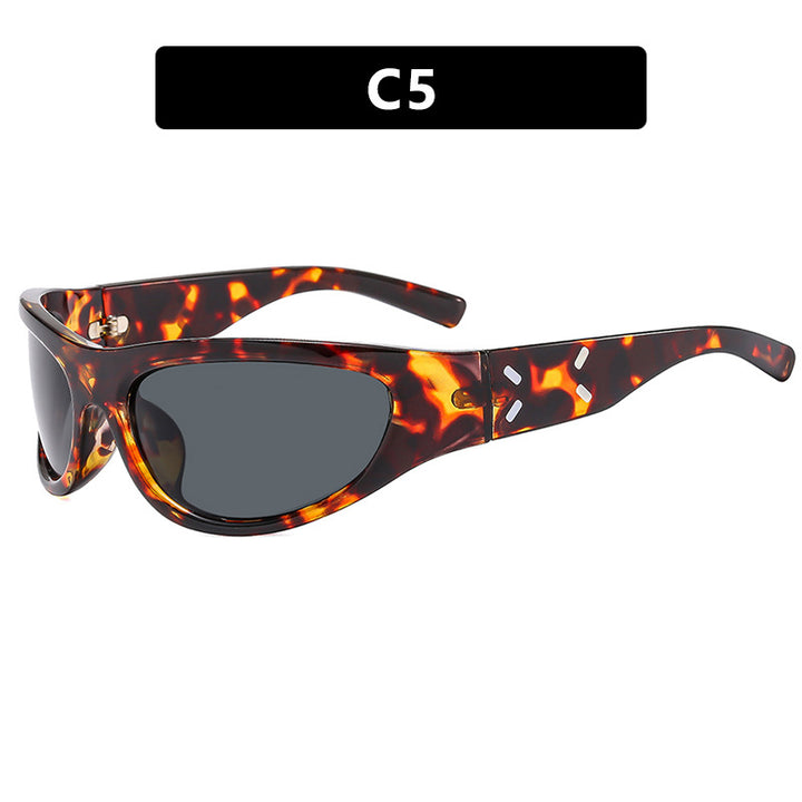 Women's sports sunglasses with ergonomic design and polarized lenses Bowlift