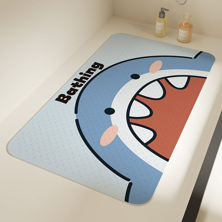 Cute Cartoon Dinosaur Bath Mat Bowlift