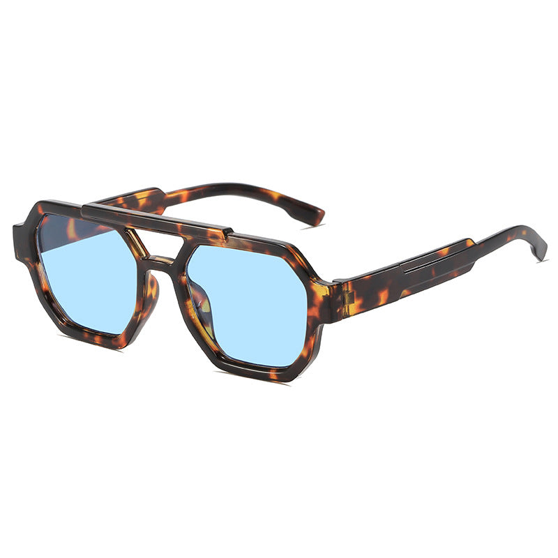 Stylish Geometric Frame Sunglasses Bowlift