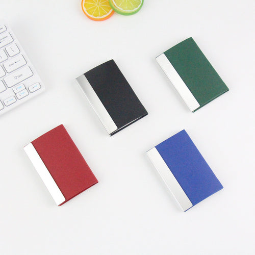 Elegant Textured Business Card Holder