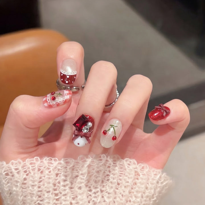 Decorative Themed Nail Art Kit Bowlift