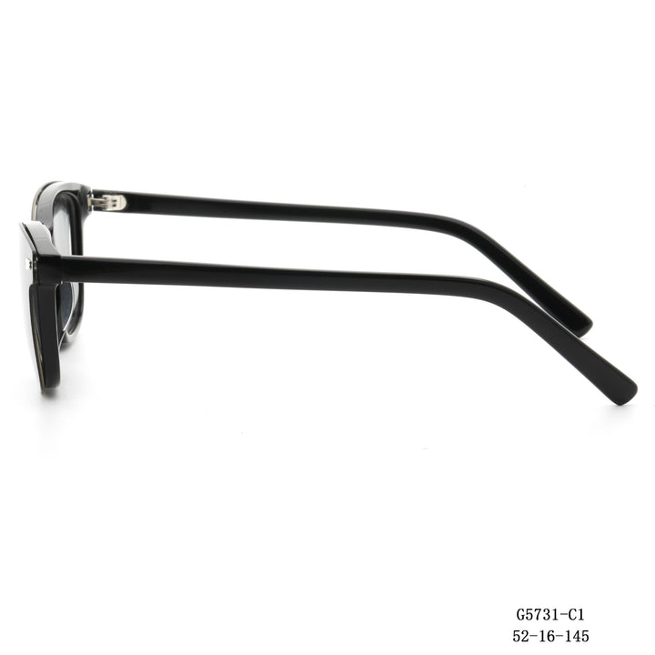 Women's stylish square sunglasses with removable lenses Bowlift