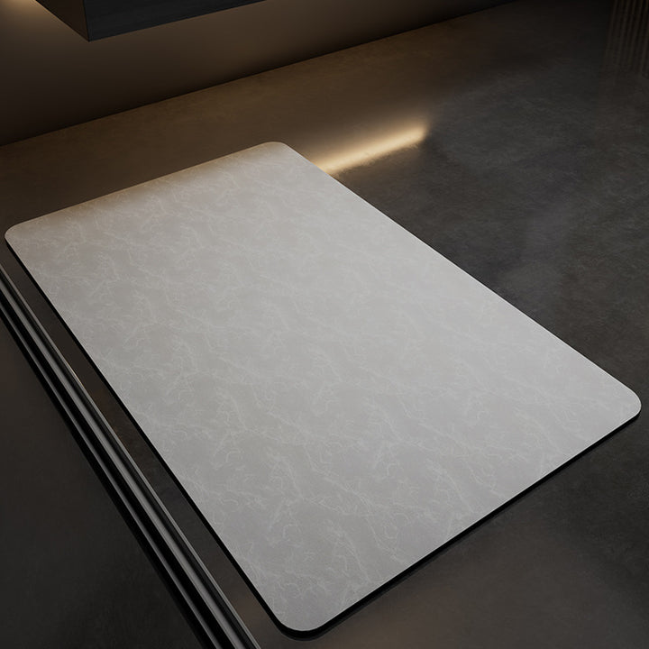 Marble-Patterned Anti-Fatigue Kitchen Mat Bowlift