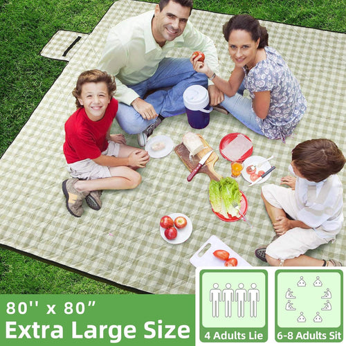 Picnic Blanket with Water-Resistant Backing Bowlift
