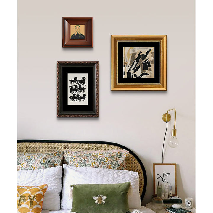 Framed Artistic Horse Print