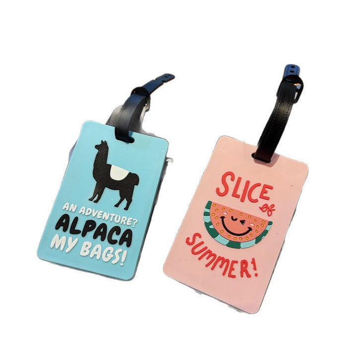 Adventure-Themed Luggage Identifier Bowlift