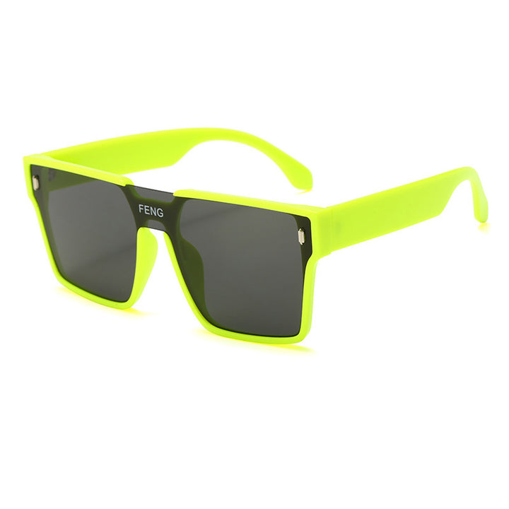 Women's fashionable square sunglasses with a sturdy frame and high wearing comfort Bowlift