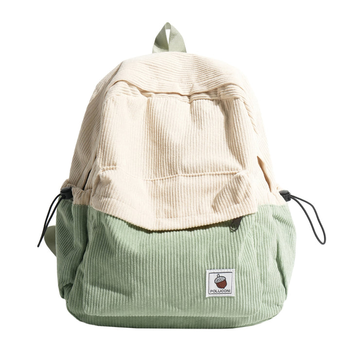 Corduroy Textured Backpack