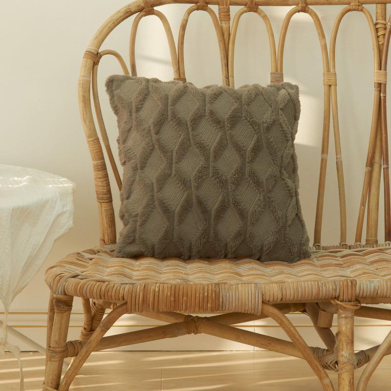 Textured Knit Cushion