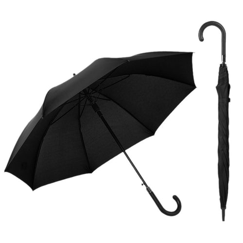 Women's Folding Rain Protection Umbrella with Double Canopy and Wind Protection Bowlift