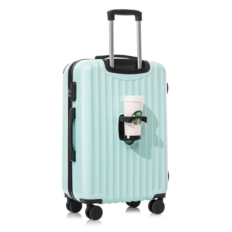 Premium Compact Hard-Shell Travel Suitcase Bowlift