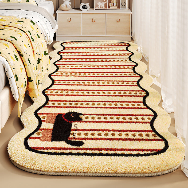 Cute Cartoon Animal-Themed Area Rug