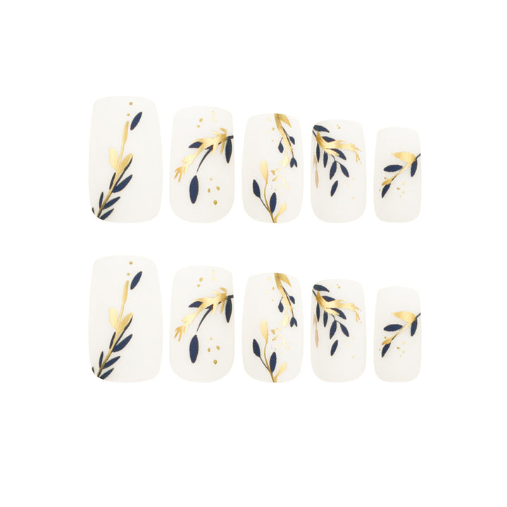 Artistic Press-On Nail Enhancements Bowlift