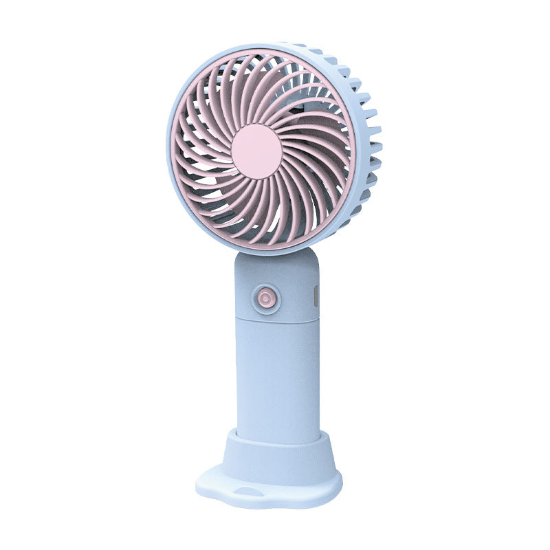 Women's Portable Mini Fan with Adjustable Tilt Angle and USB Charging Function Bowlift